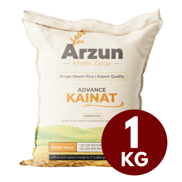 Arzun Advance Kainat Single Steam Rice - 1 KG